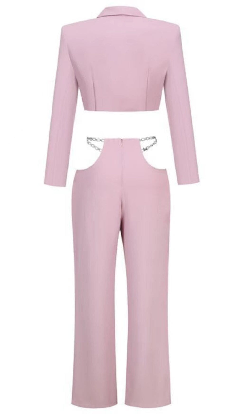 Love Yourself Crop Blazer Set