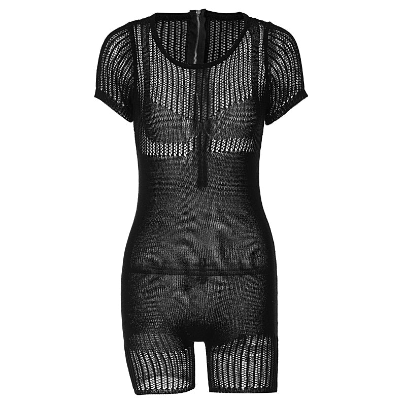 Mary Knitted Bodycon Romper