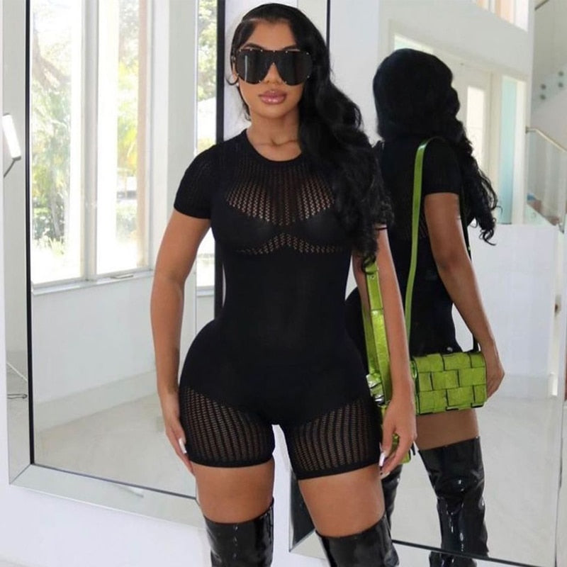 Mary Knitted Bodycon Romper