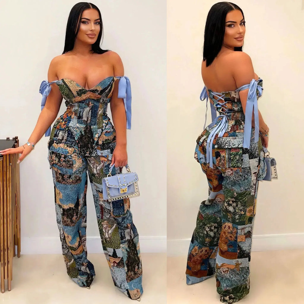 Michelle Trouser Pants Set