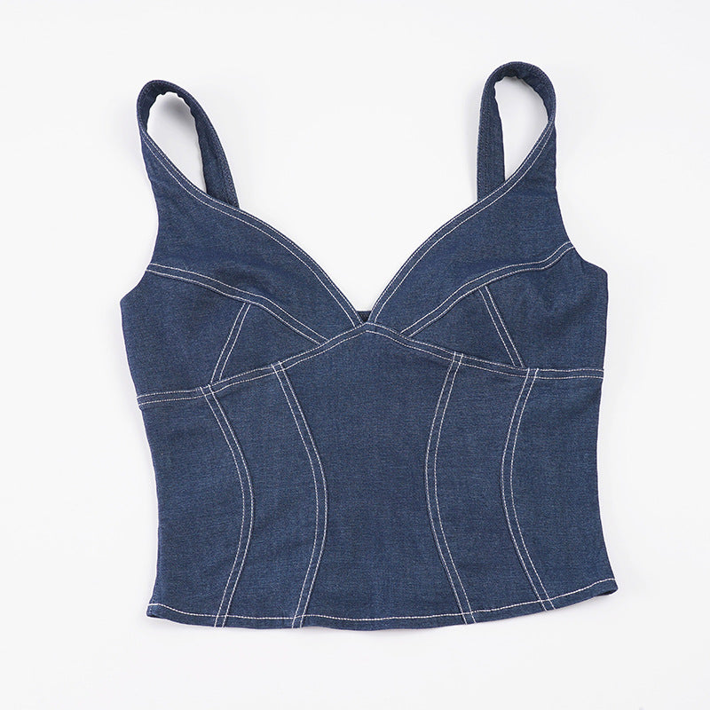 Denim Cami Top