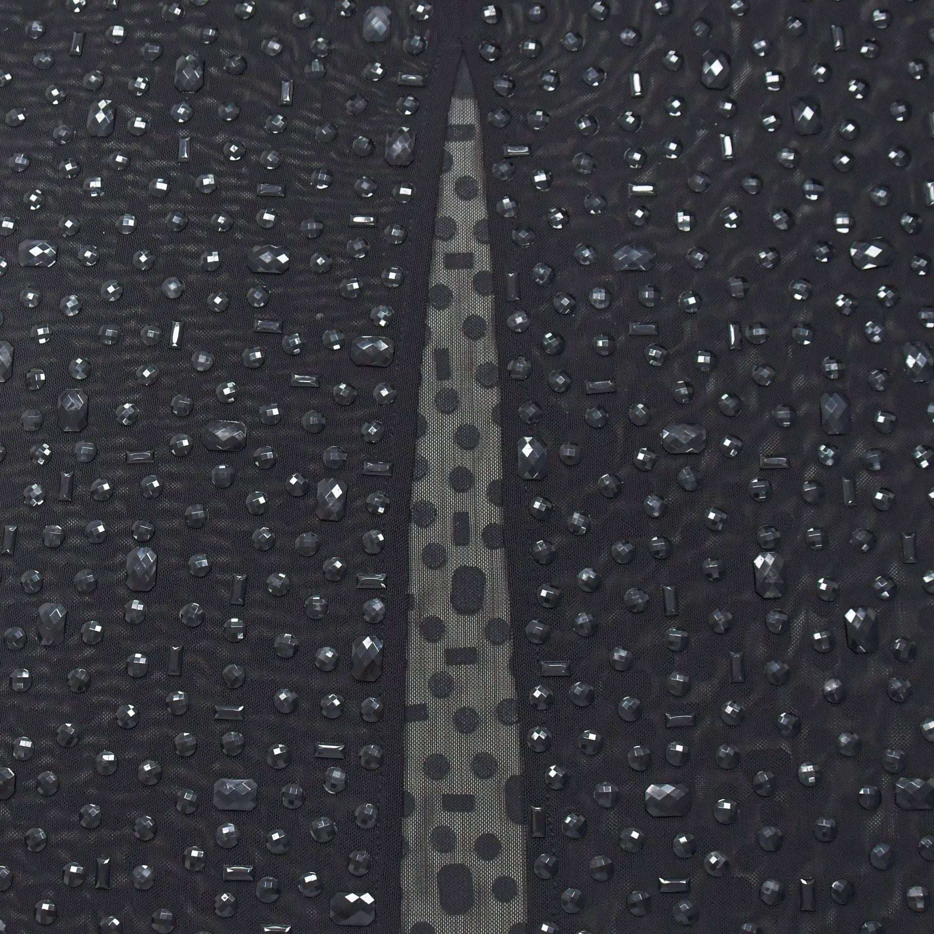 Hot Rhinestone Bodycon Maxi Dress