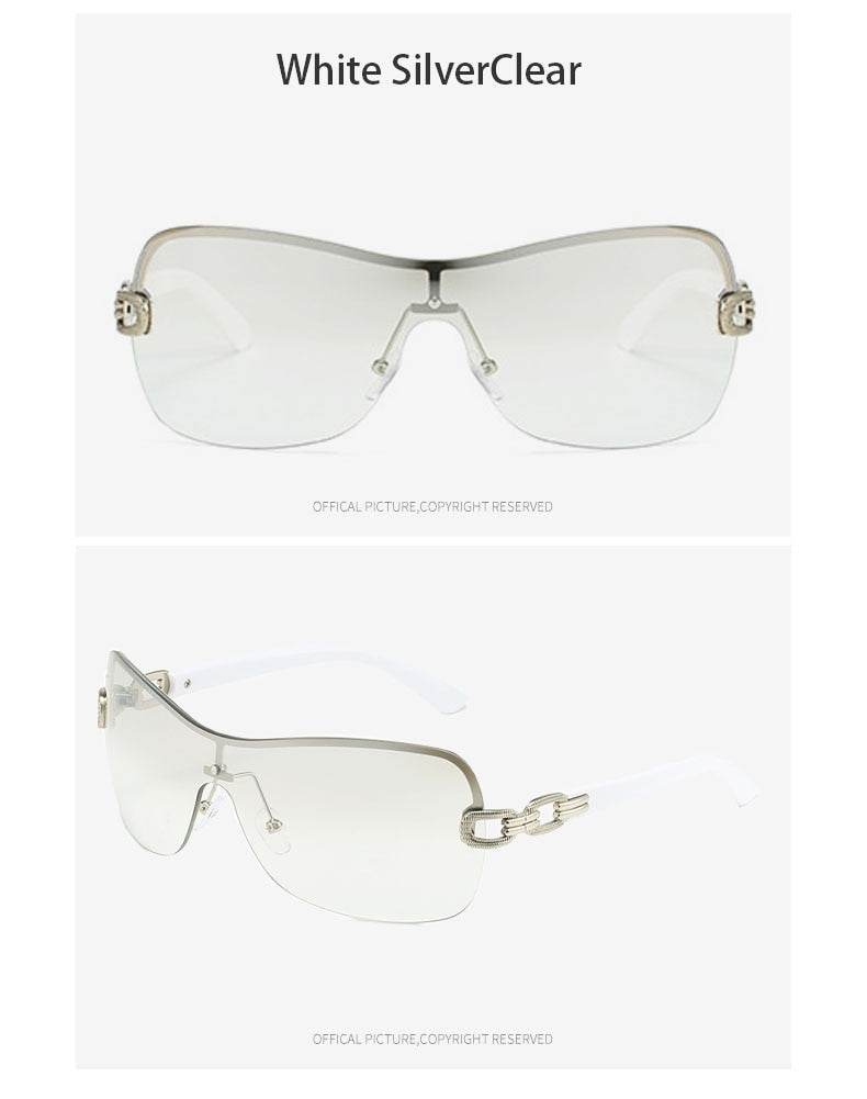 Oversized Gradient Sunglasses