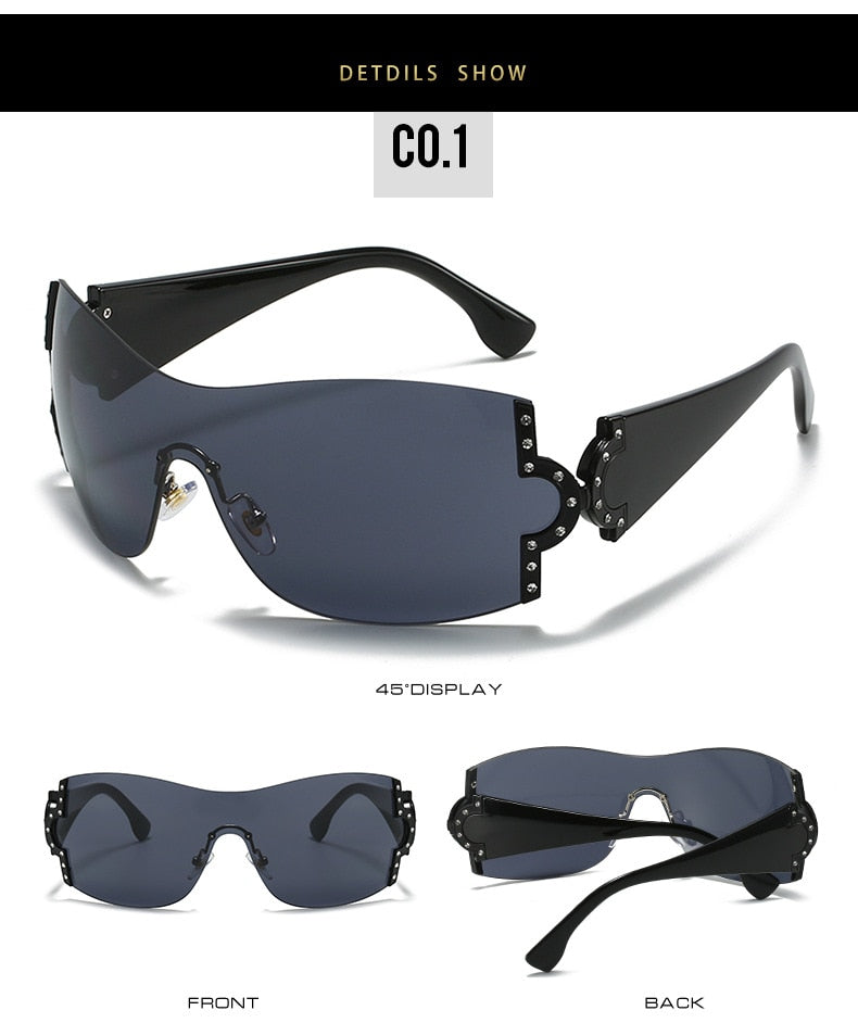 Oversized Gradient Sunglasses