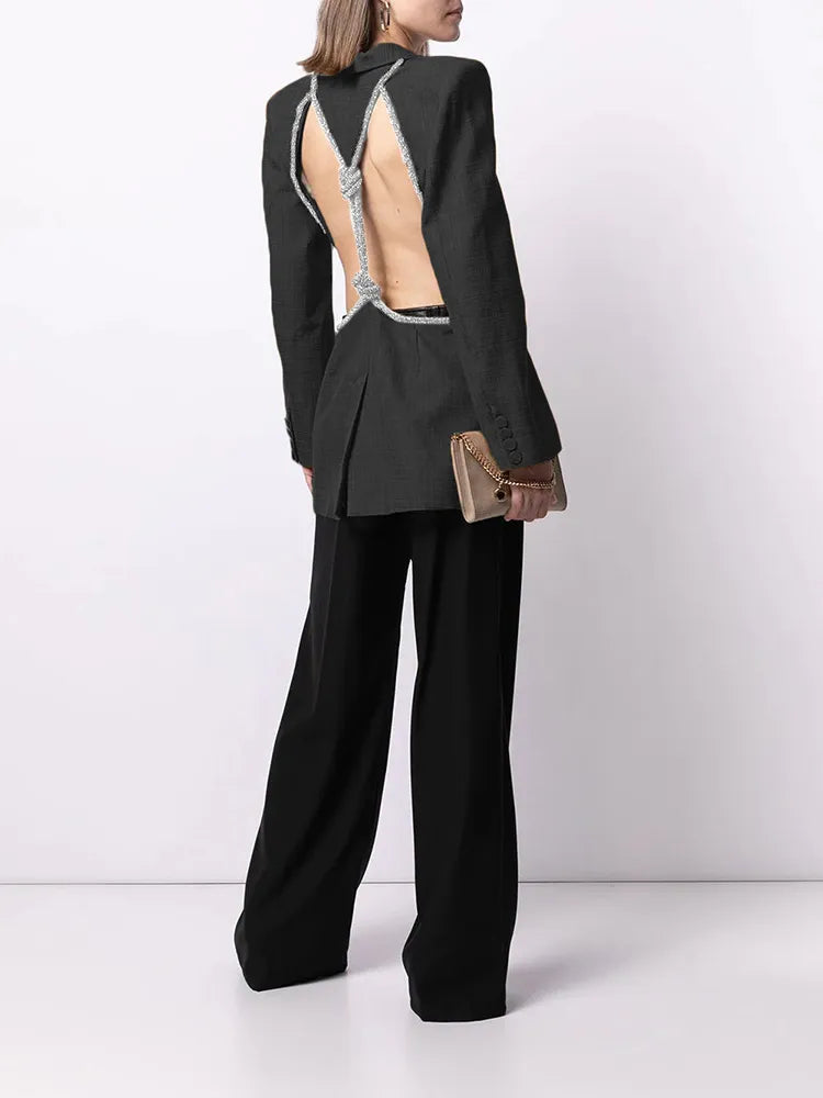 Regine Backless Blazer