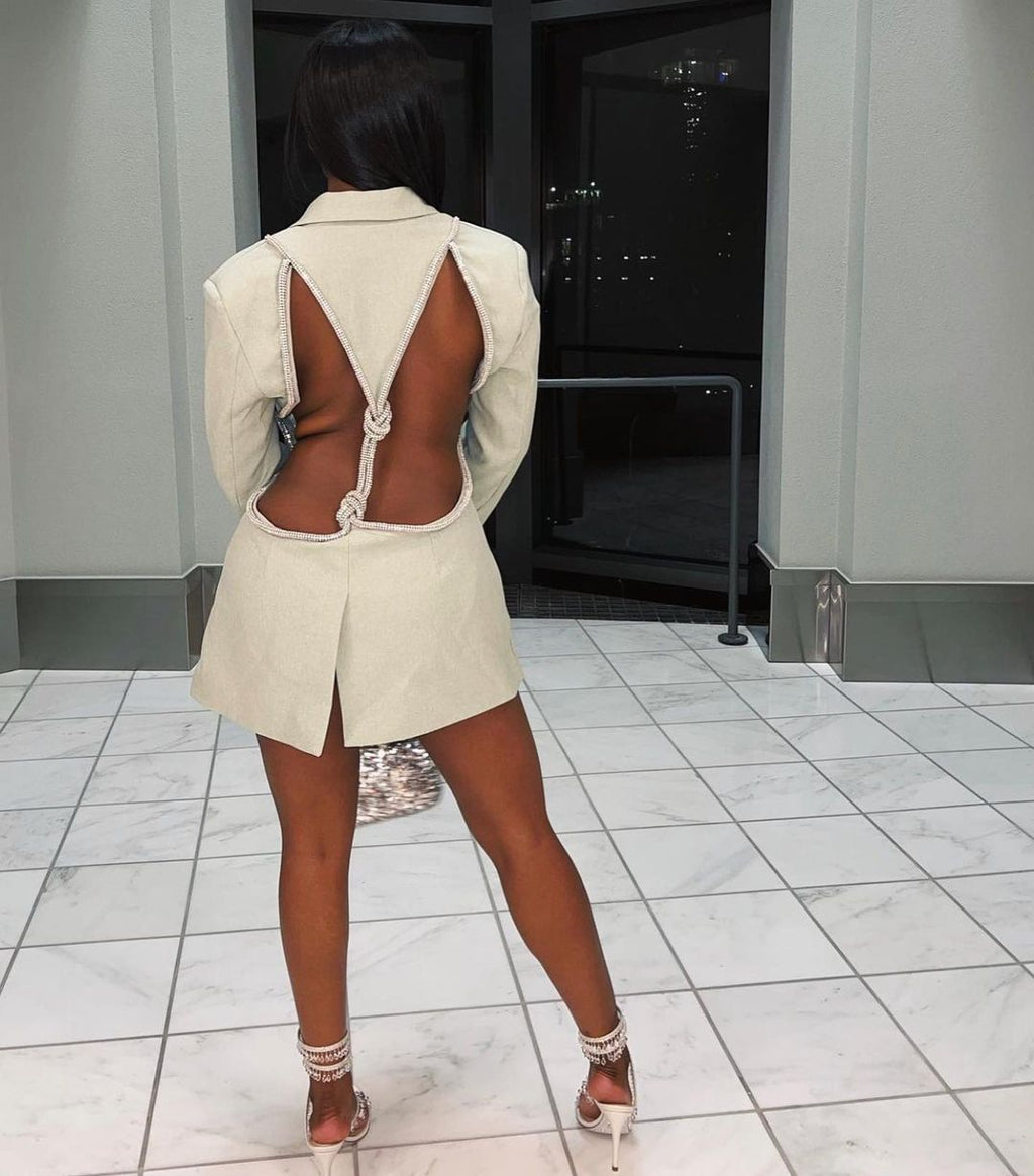 Regine Backless Blazer