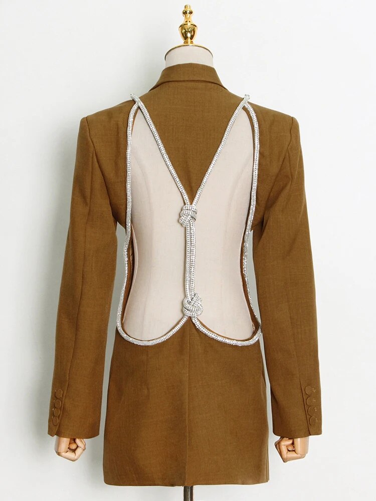 Regine Backless Blazer