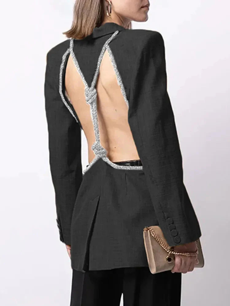 Regine Backless Blazer