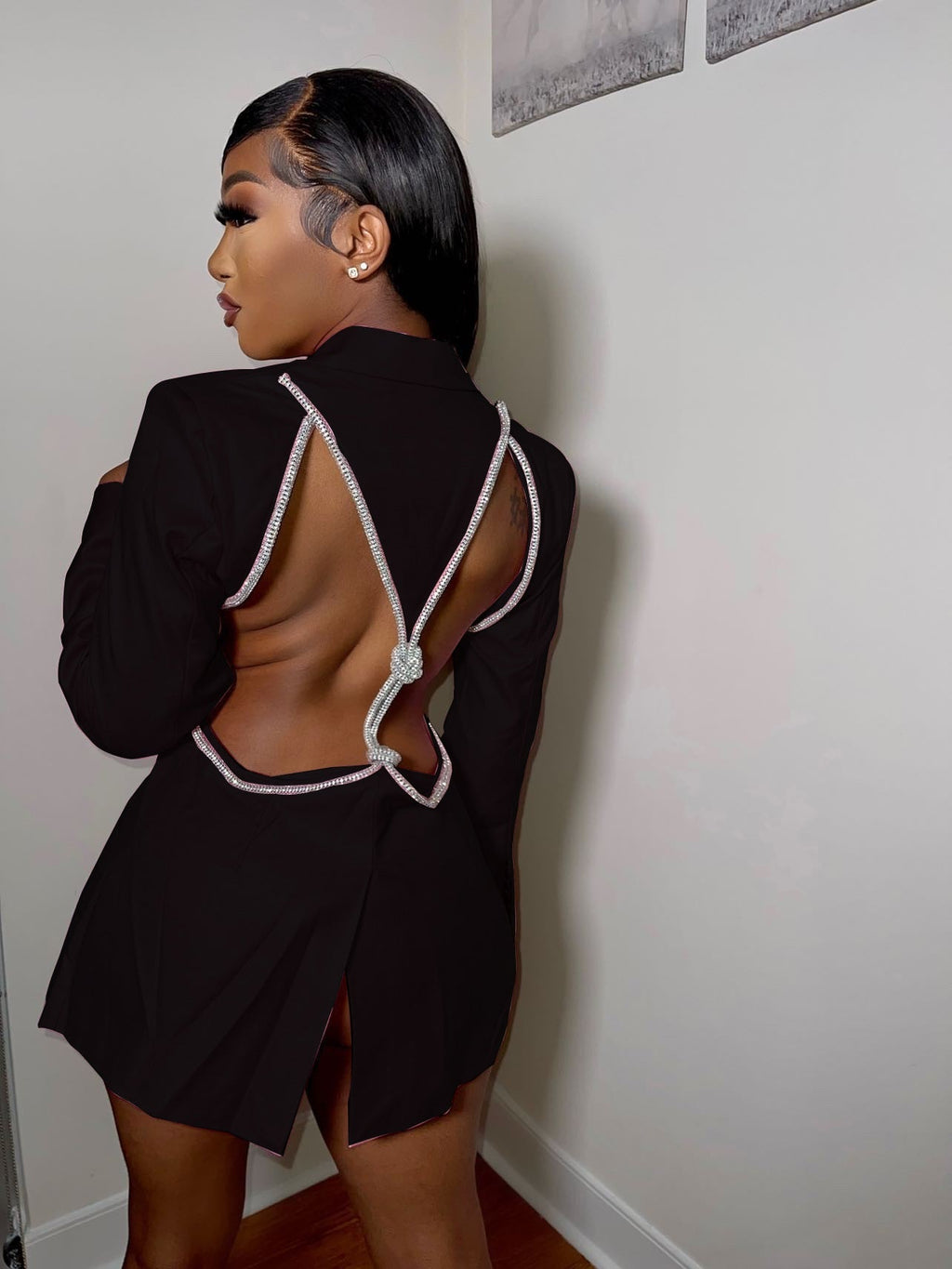 Regine Backless Blazer