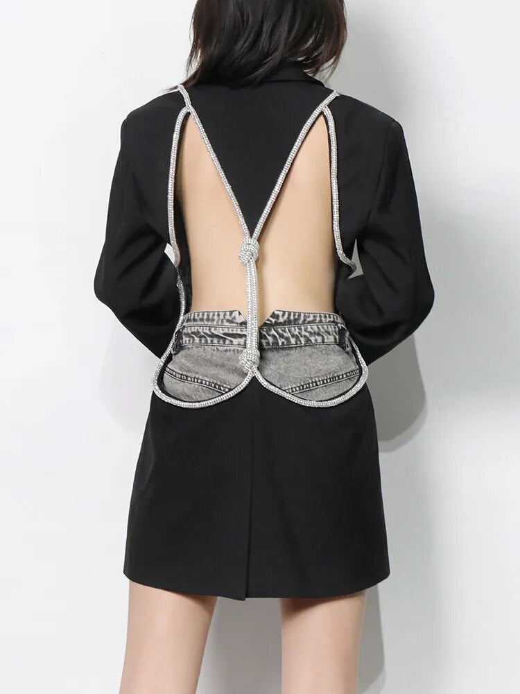 Regine Backless Blazer