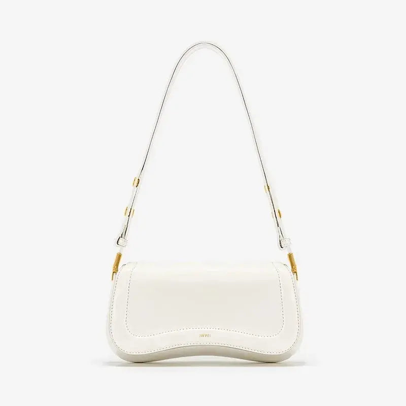 Retro Saddle Bag white
