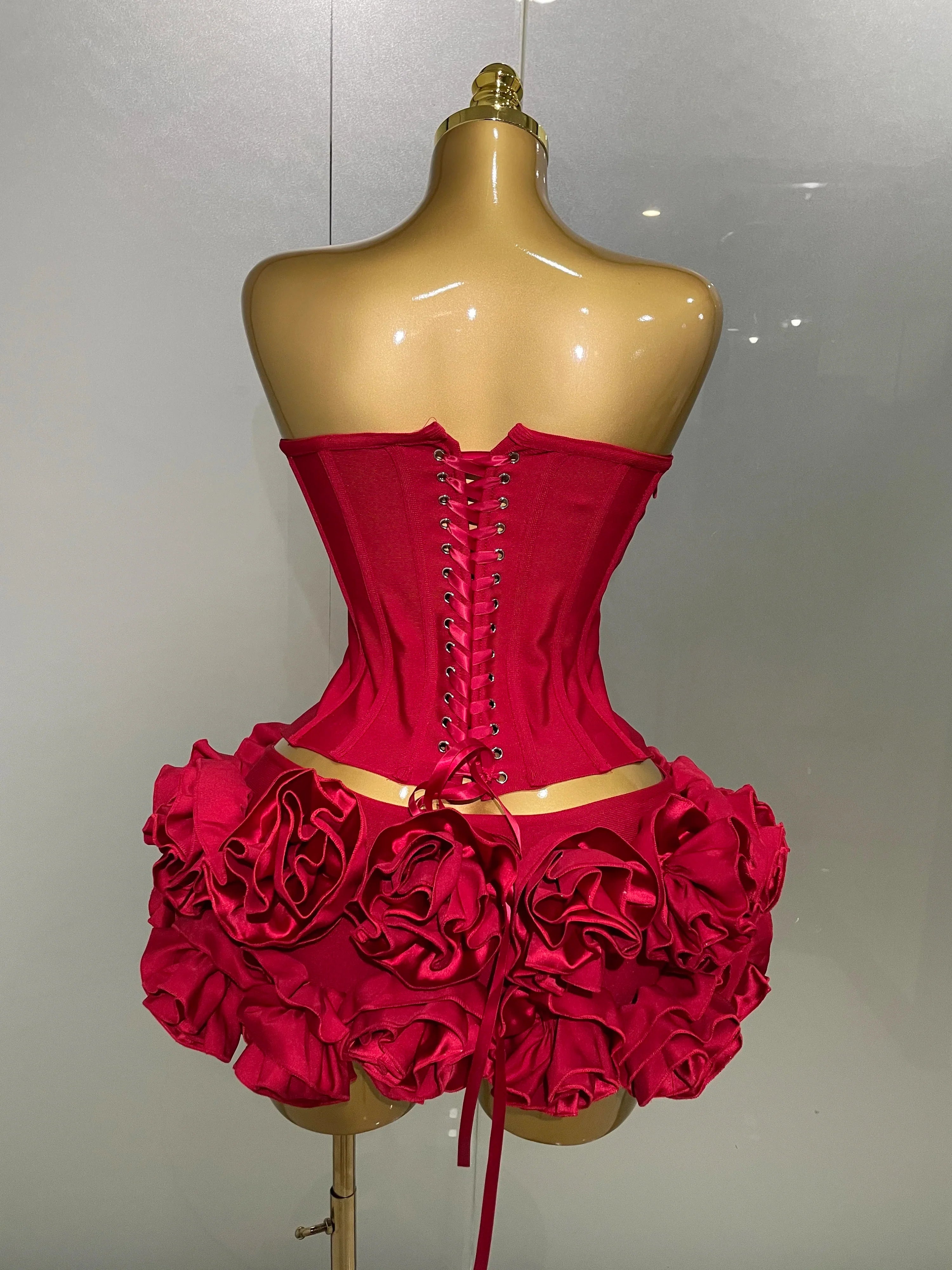 Kayla Bandage Mini Skirt Set