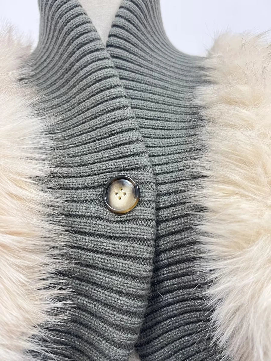Fur Luxurious Retro Top