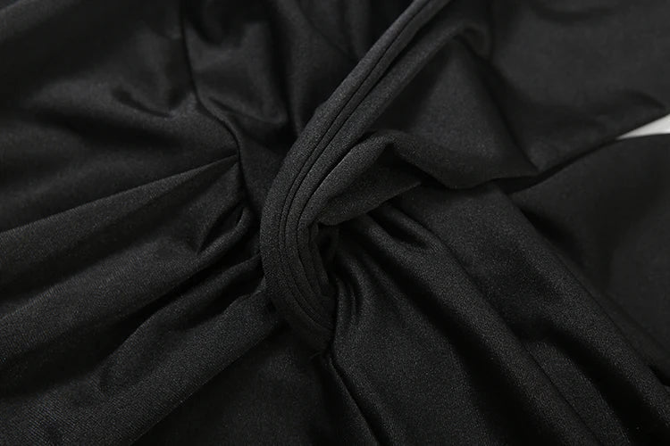 Ribbon Backless Romper