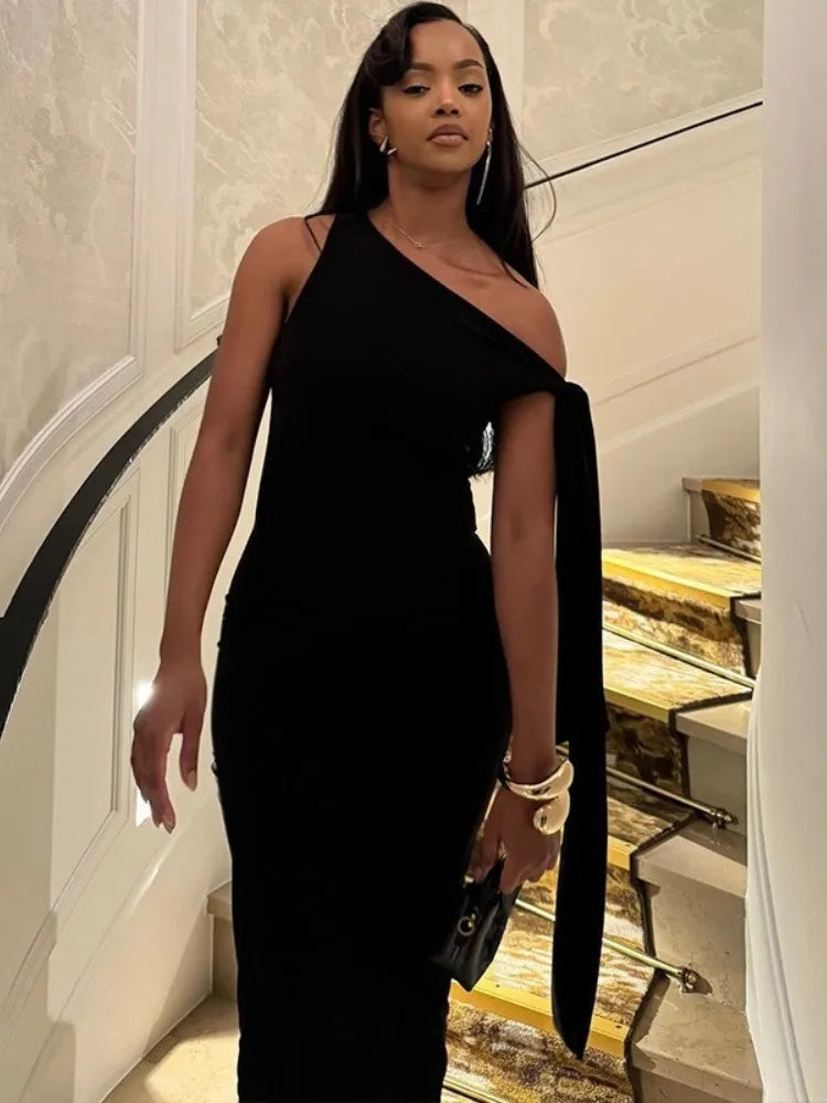 Natalia Maxi Dress Black