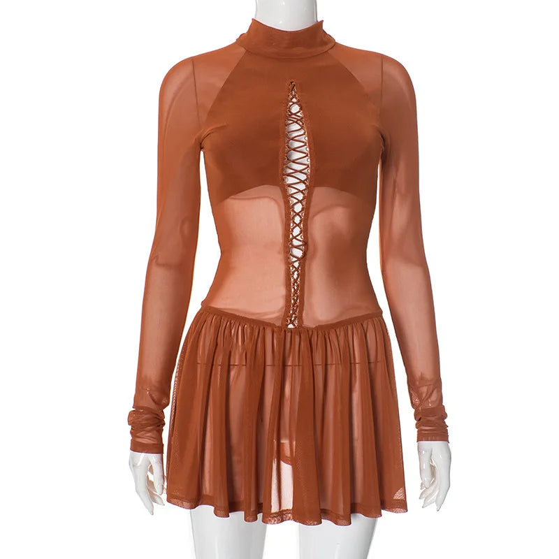 Lenya Mesh Mini Dress
