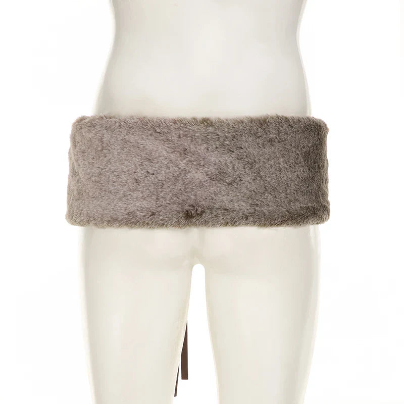 Vintage Furry Belt