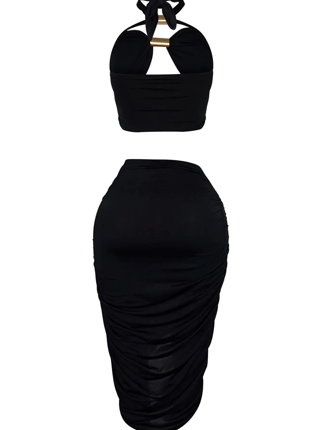 Michelle Pleated Skirt Set