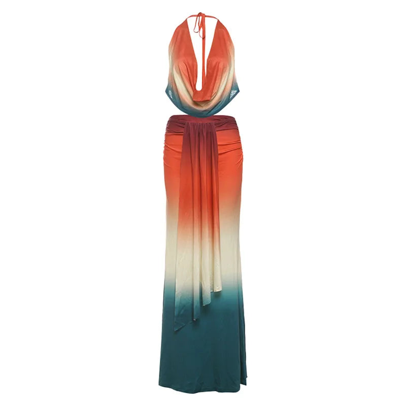 Jennie Ruched Maxi Skirt Set