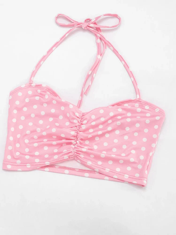 Ani Polka Dot Short Set