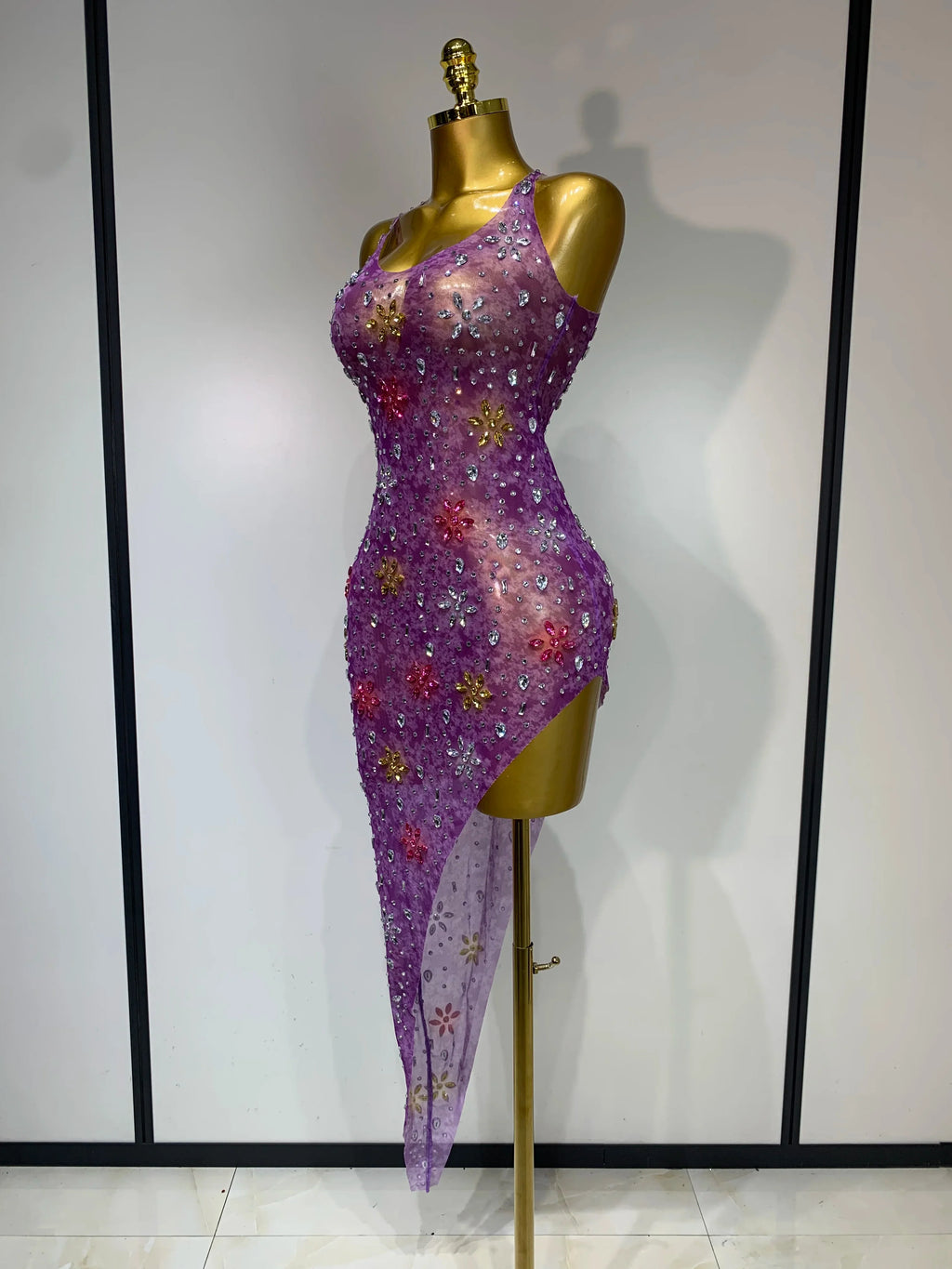 Layna Mesh Dress