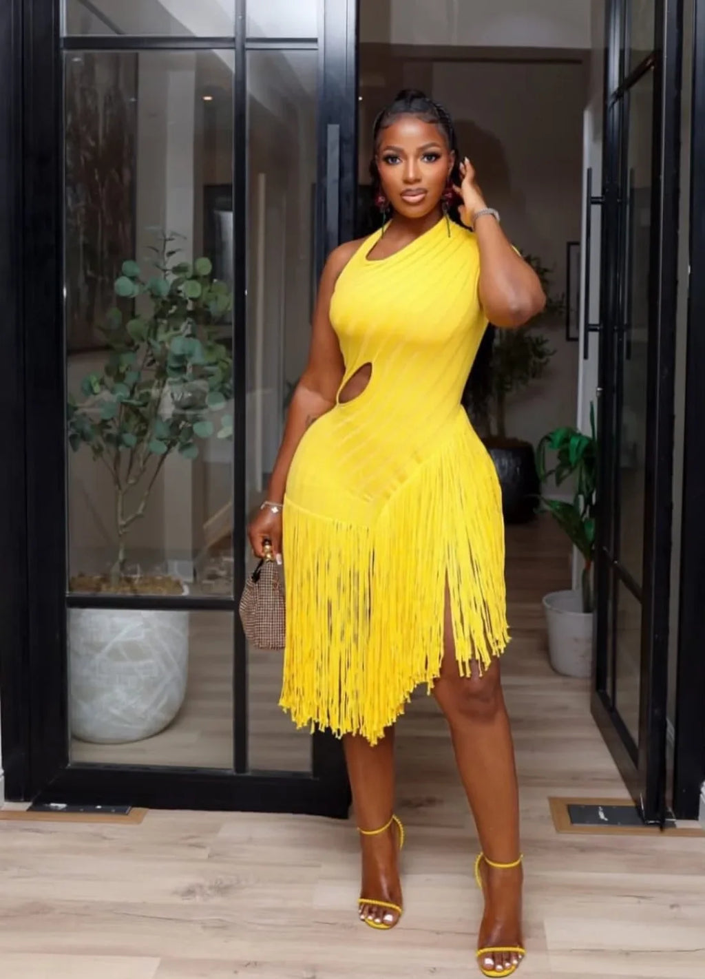 Maresa Tassel Hem Dress