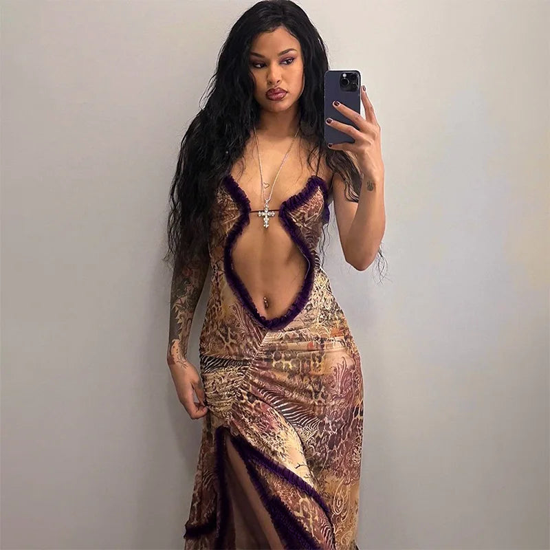 Passion Aesthetic Maxi Dress