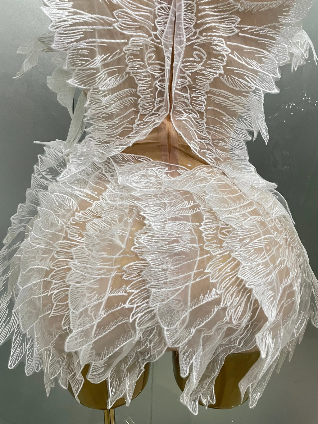 Angel Wings Mini Dress