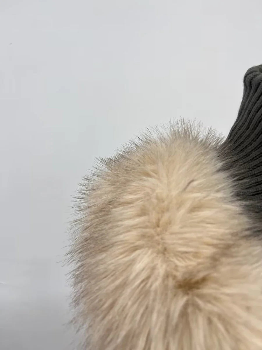 Fur Luxurious Retro Top