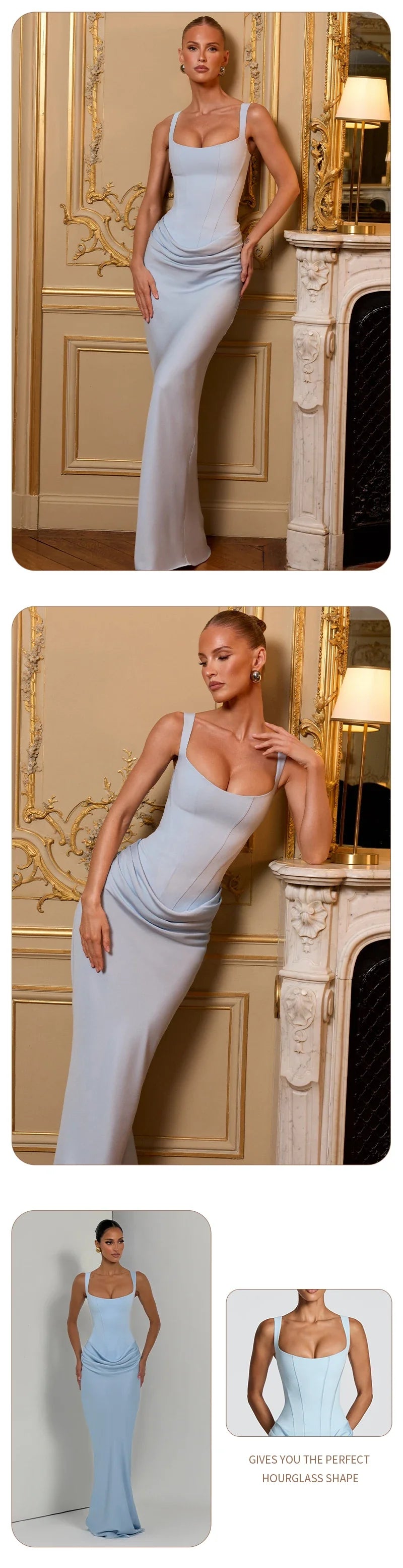 Yelena Corset Maxi Dress