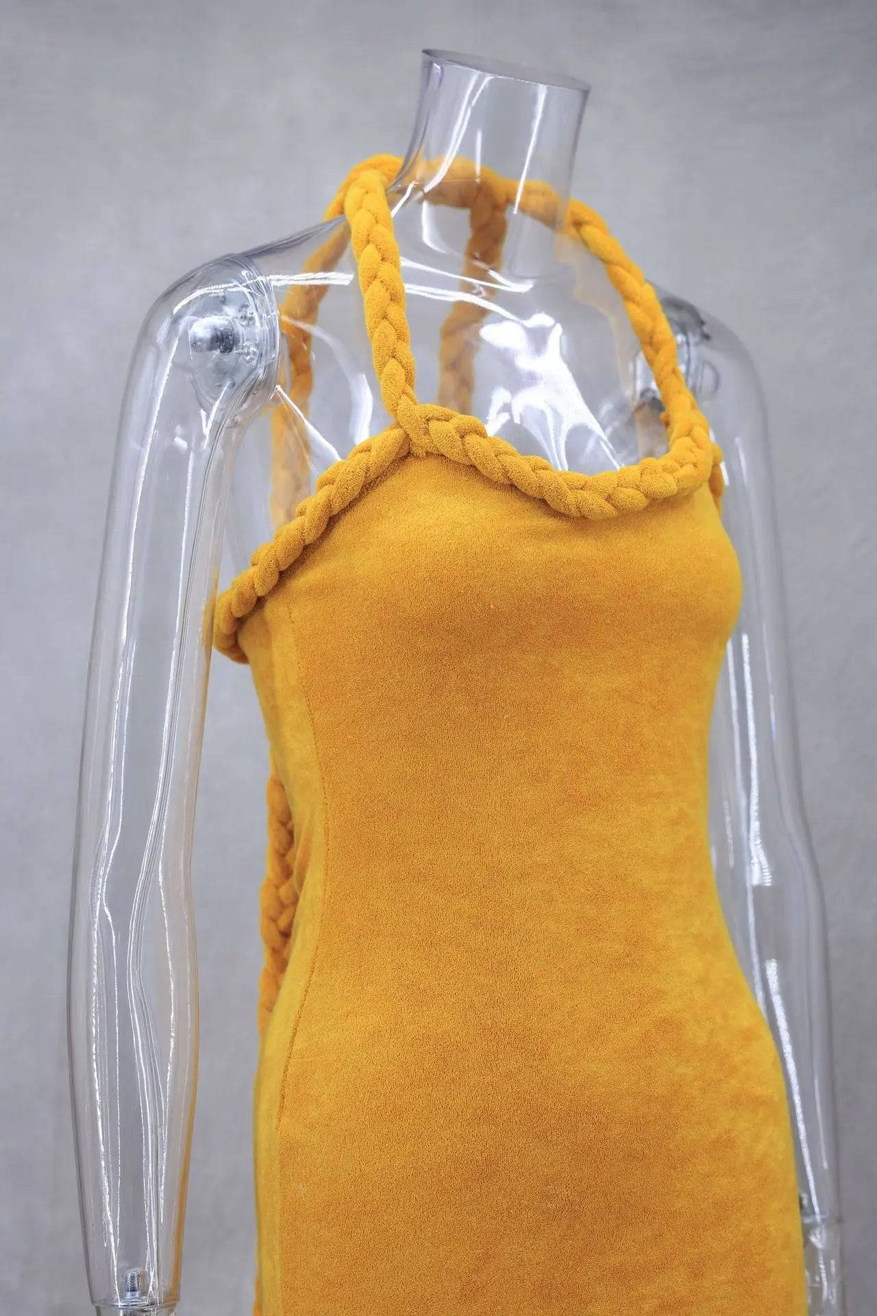 Kia Tassel Mini Dress