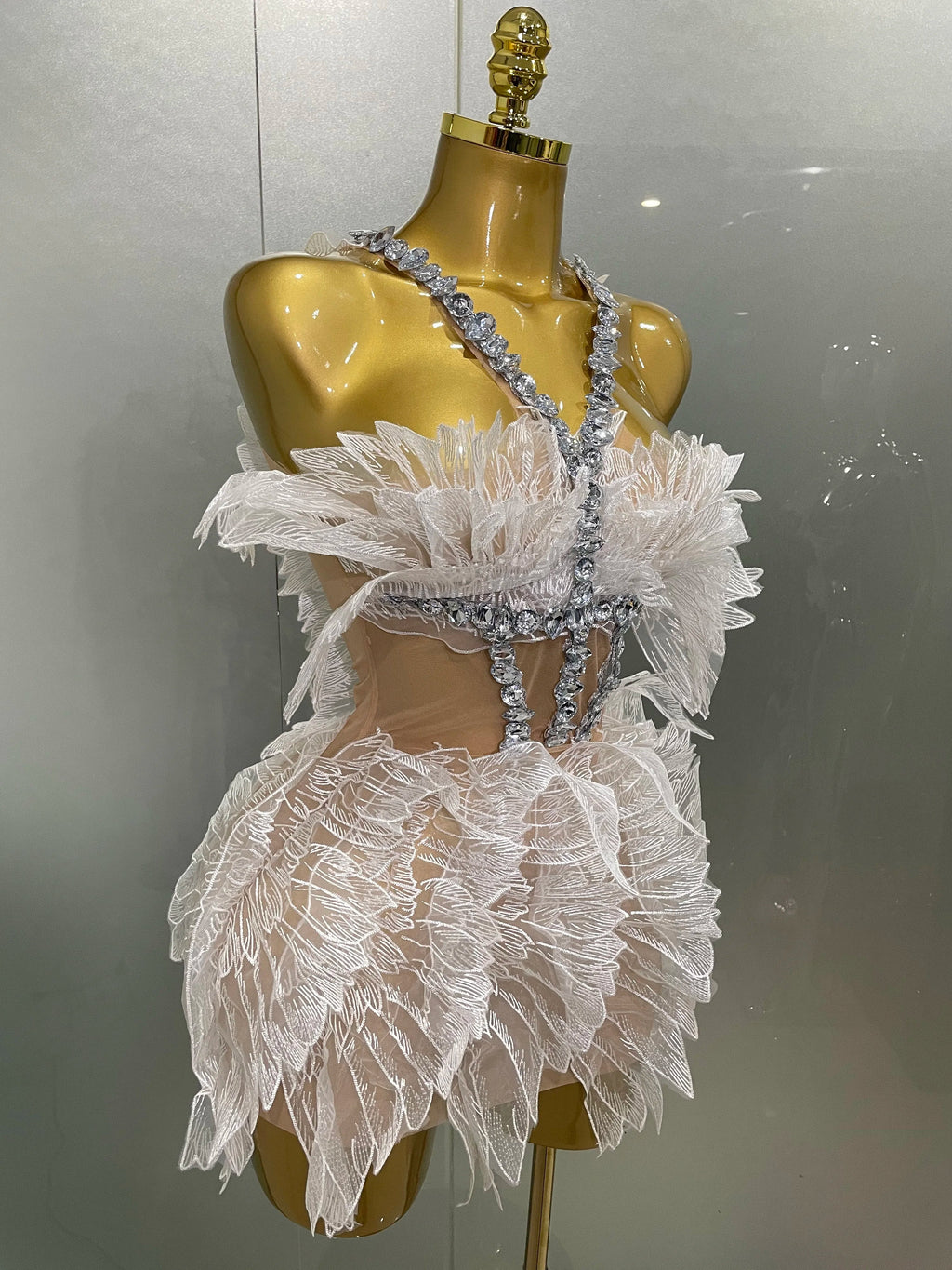 Angel Wings Mini Dress