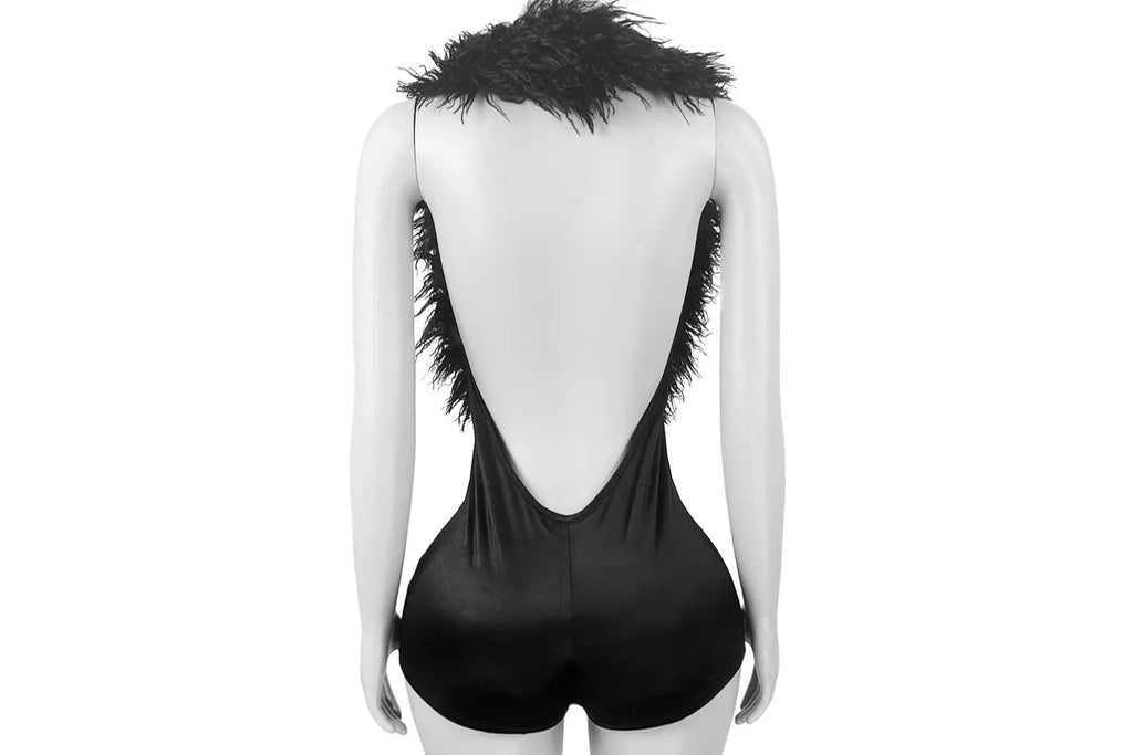 Camila Faux Backless Romper