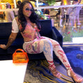 Floral Graffiti Mesh Set