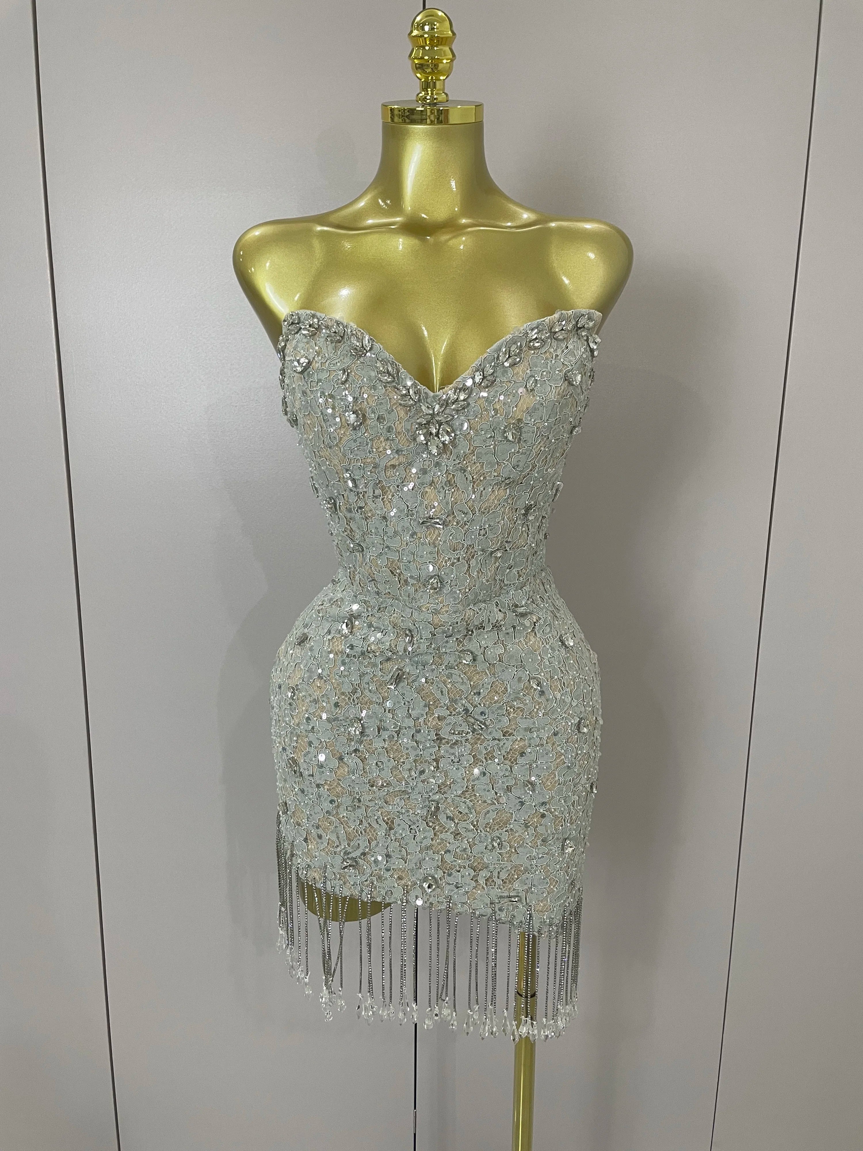 Luxe Sparkle Cocktail Dress