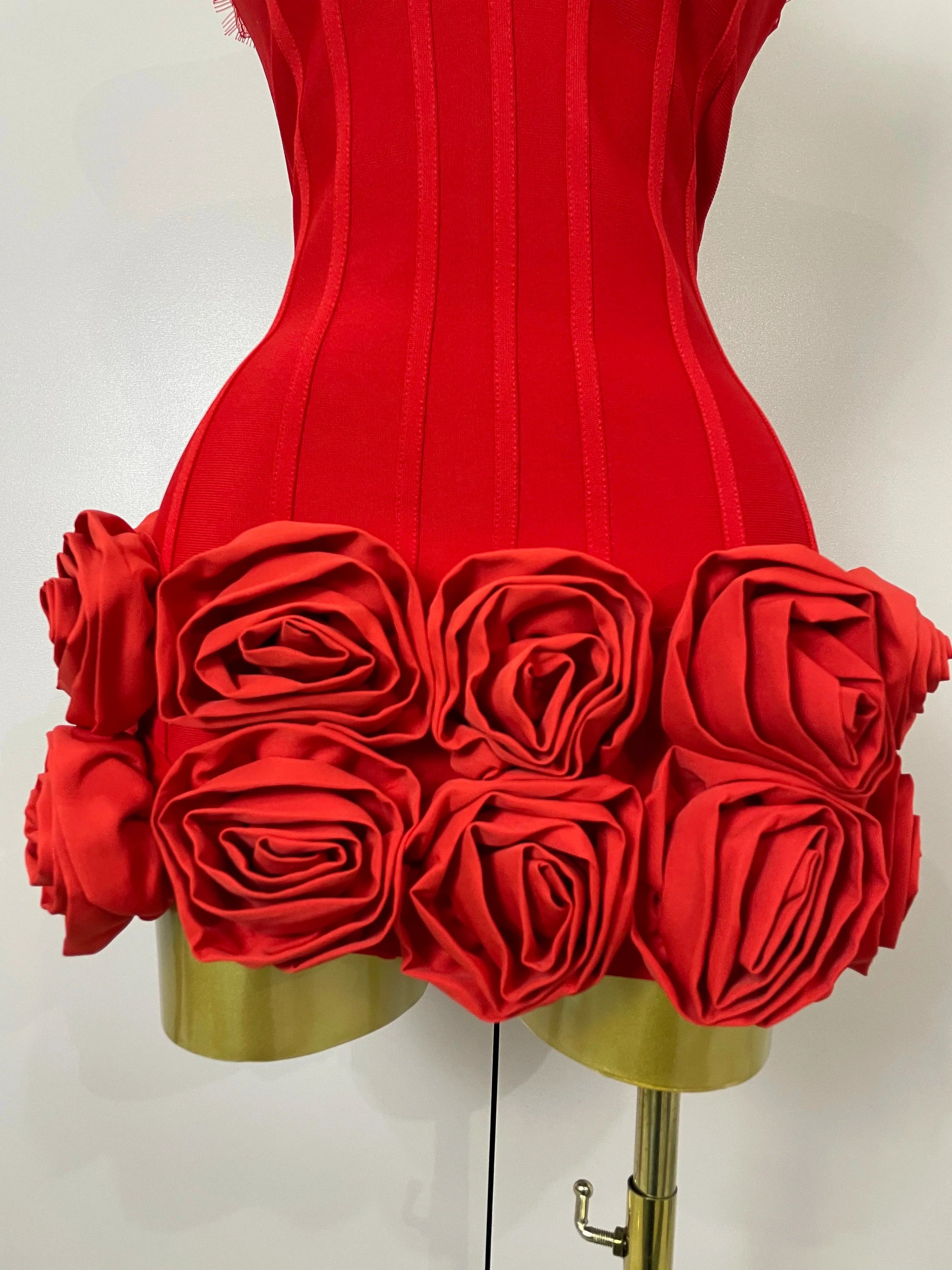 Tatiana Flower Bandage Dress