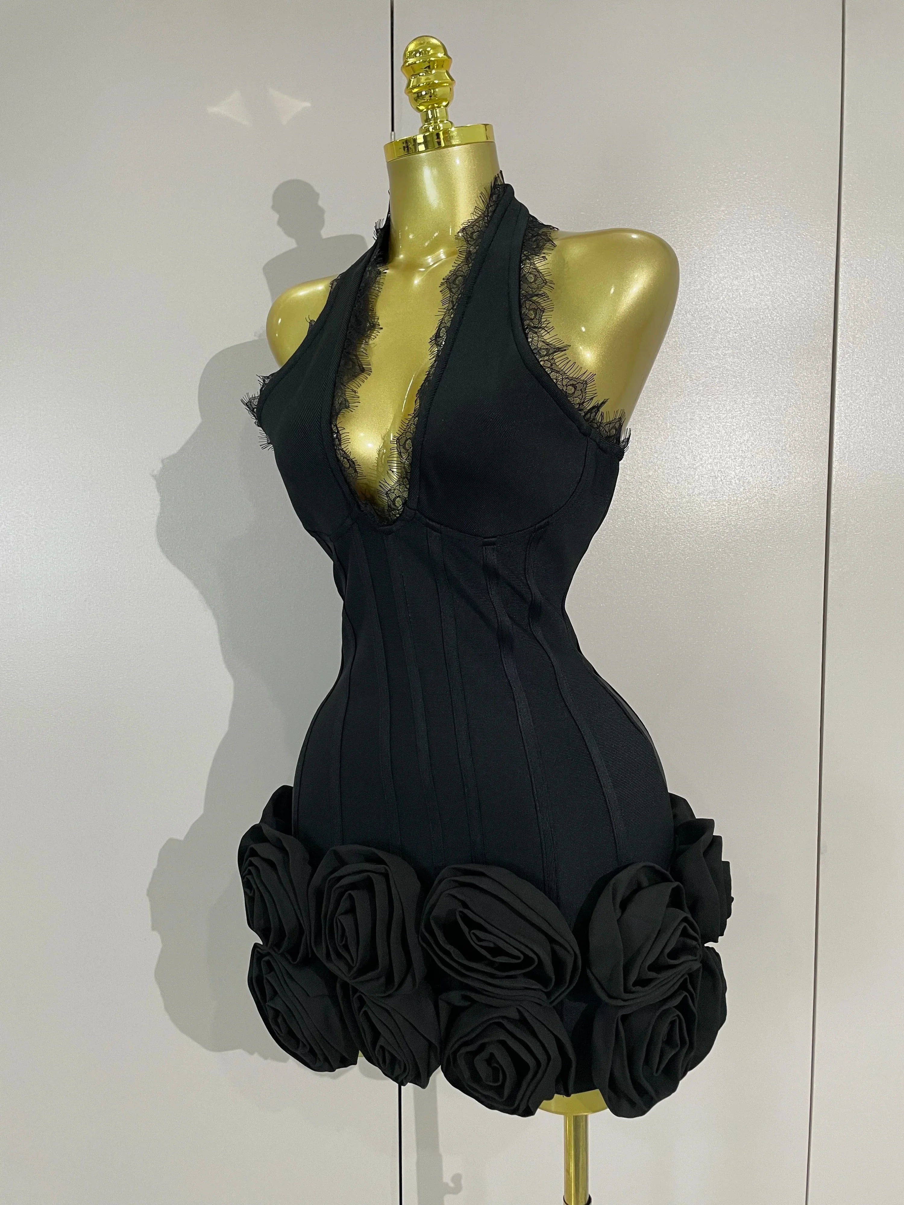 Tatiana Flower Bandage Dress