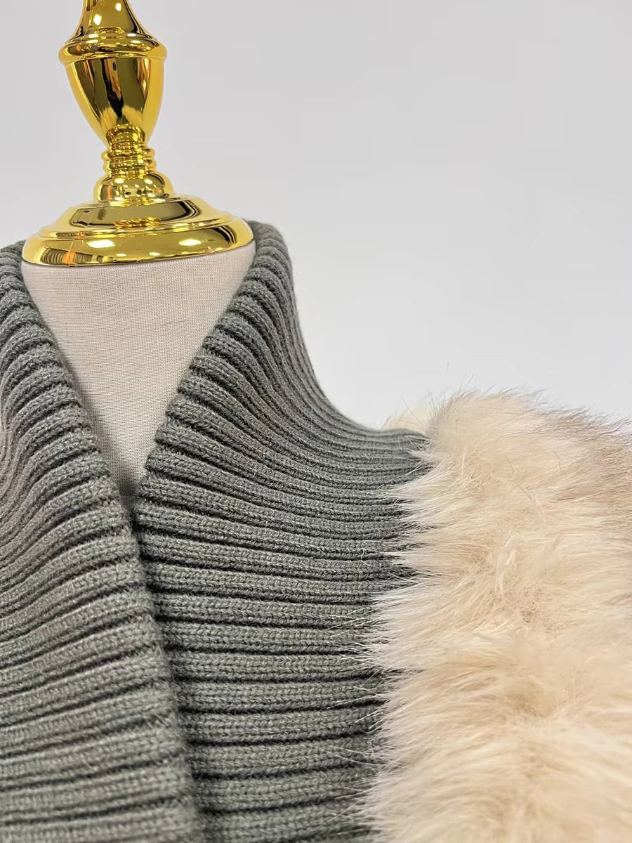 Fur Luxurious Retro Top