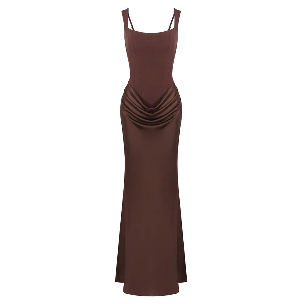 Yelena Corset Maxi Dress