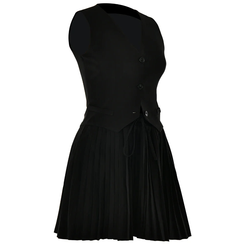 Tinashe Pleated Skirt Set