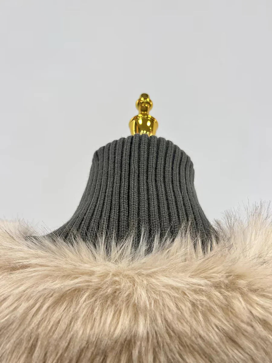 Fur Luxurious Retro Top