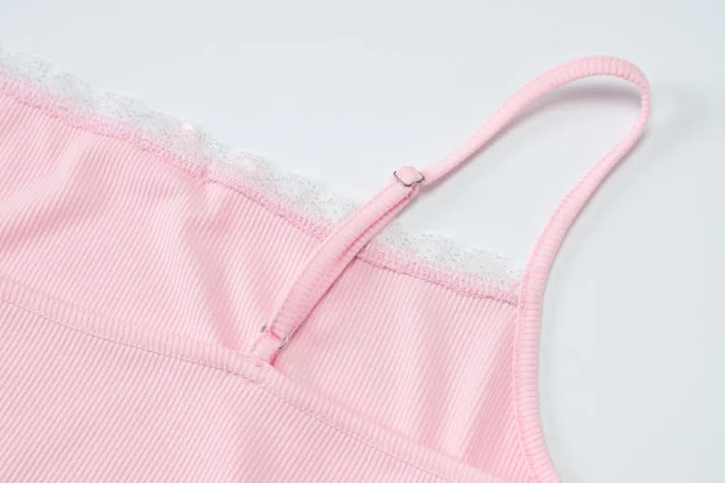 Barbie Pink Knit Pants Set