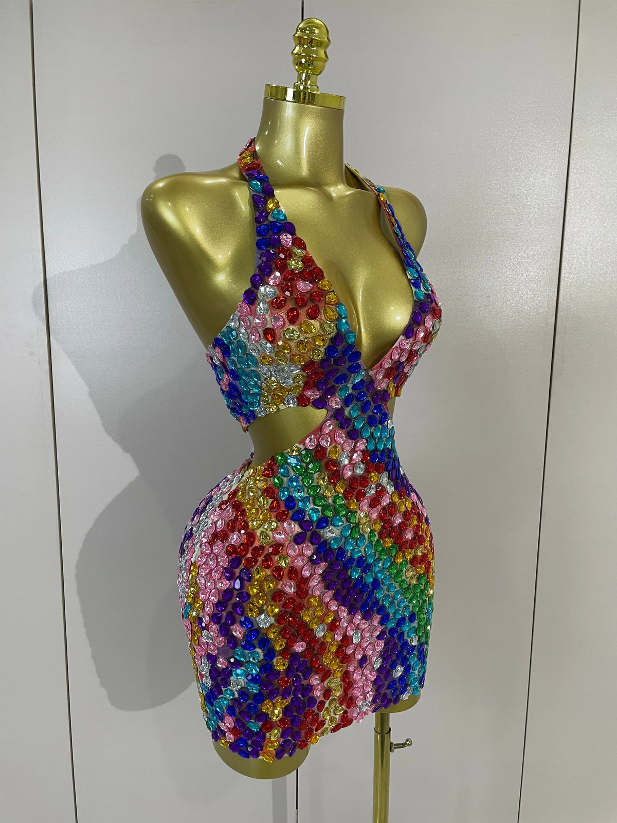 Diamond In The Sky Mini Dress