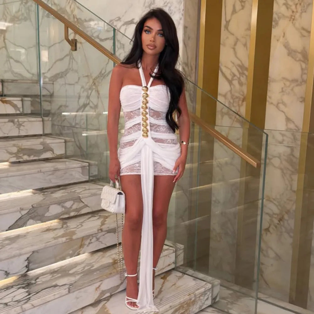 Cherie Lace Mini Dress