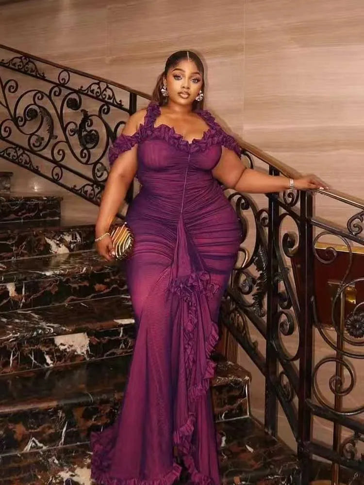 Nadya Off-Shoulder Maxi Dress
