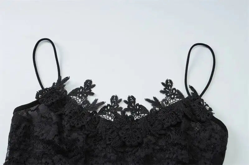 Fatima Lace Mini Dress