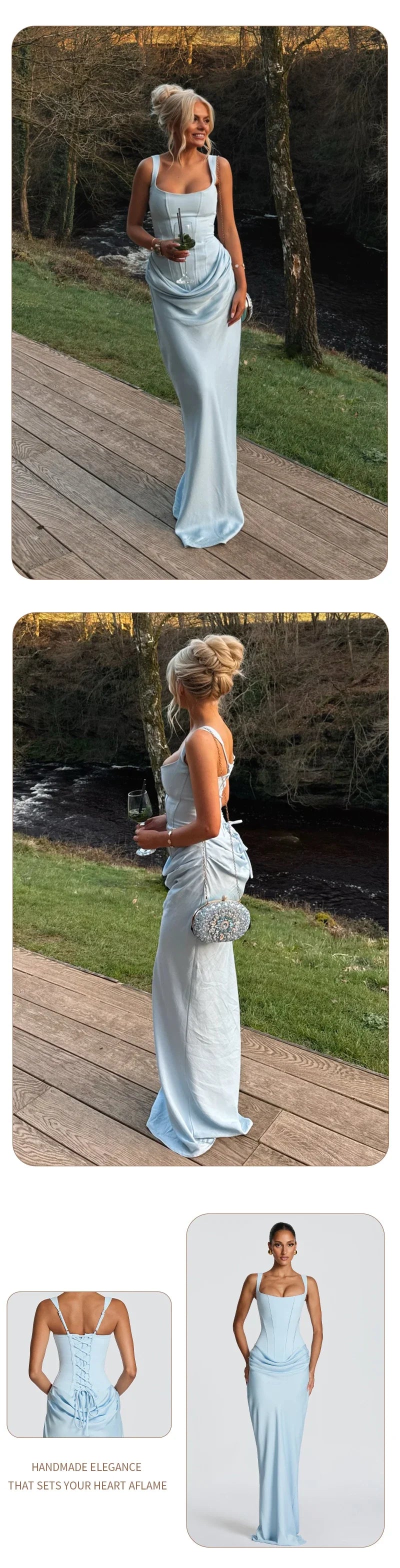 Yelena Corset Maxi Dress