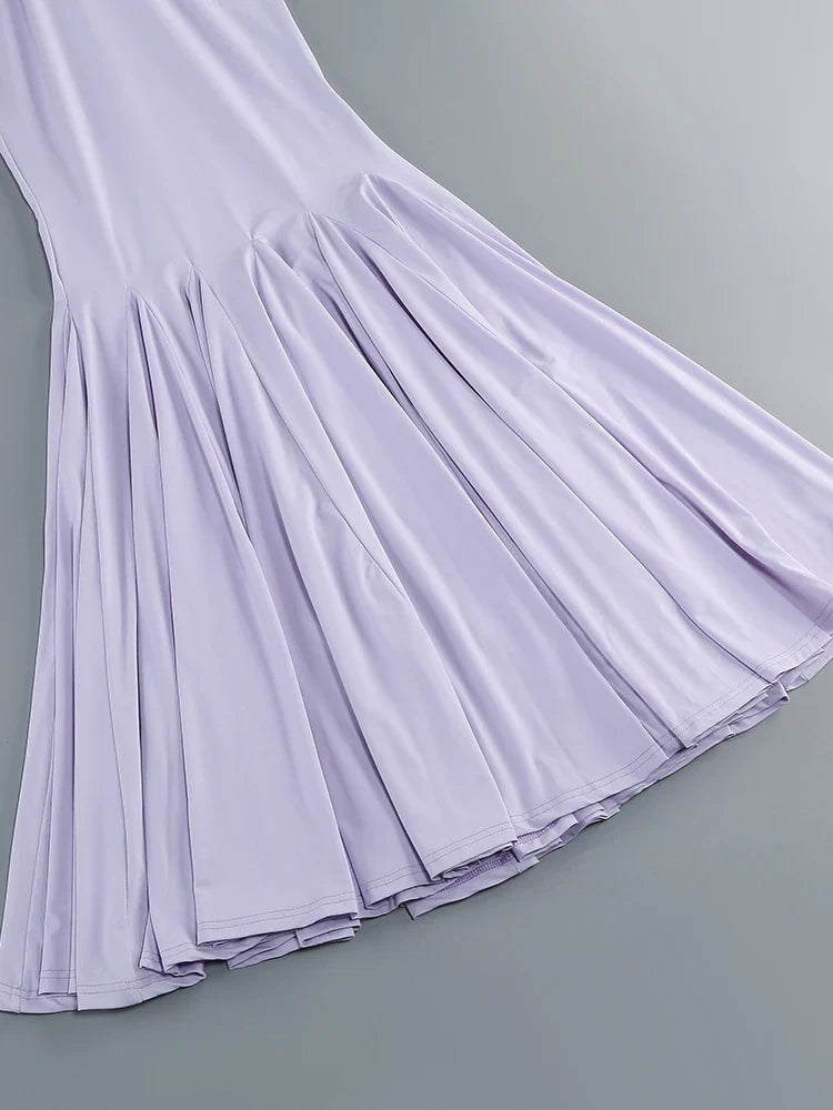 Bow Backless Maxi Dress
