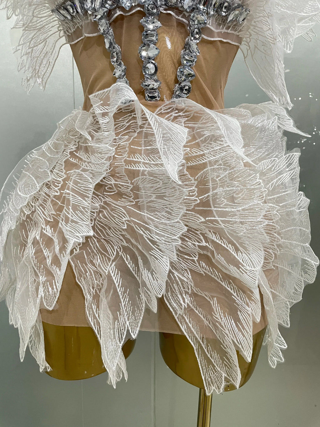Angel Wings Mini Dress