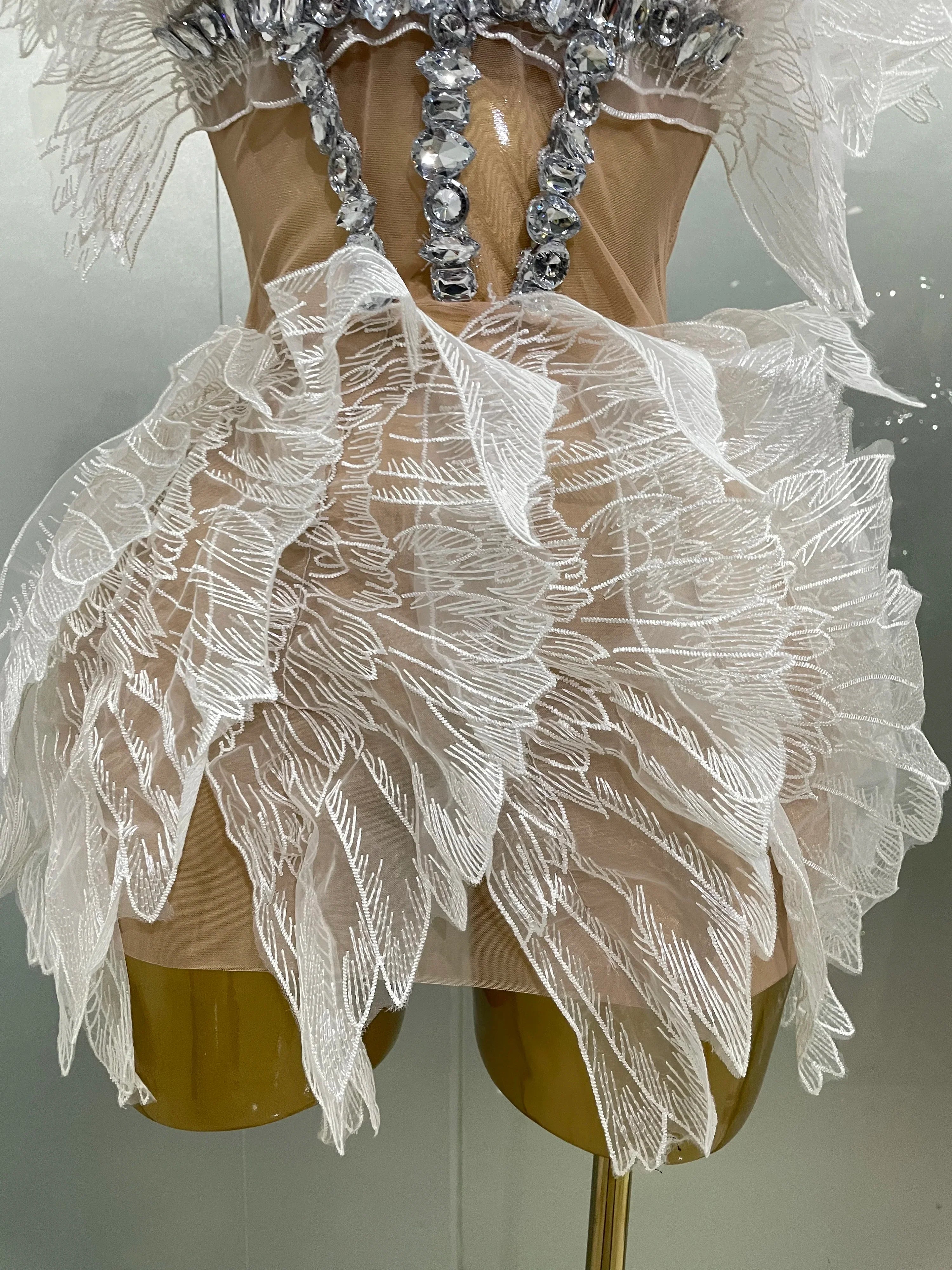 Angel Wings Mini Dress